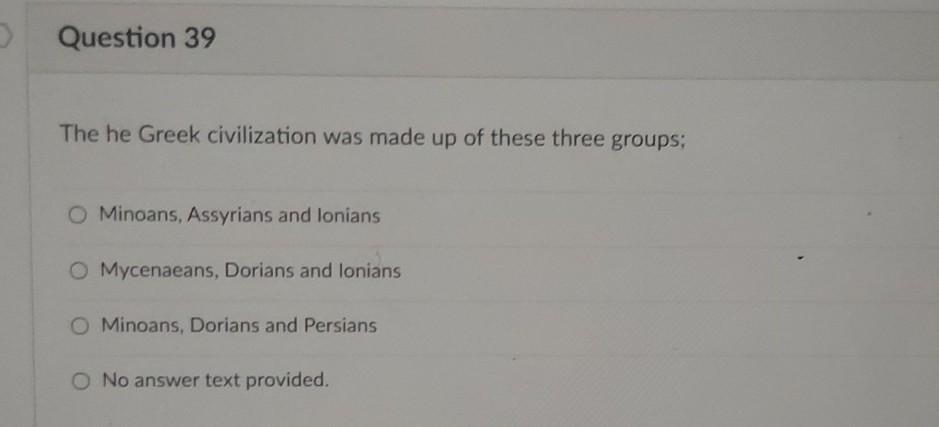 I need help :(( Question 33 The most important
