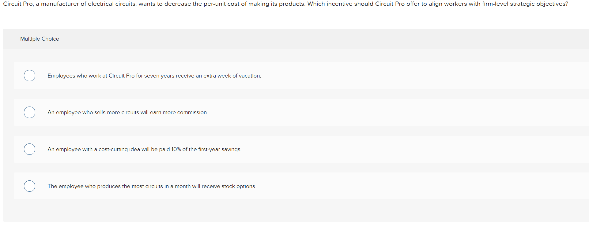 When Kaliah interviewed for a position as a