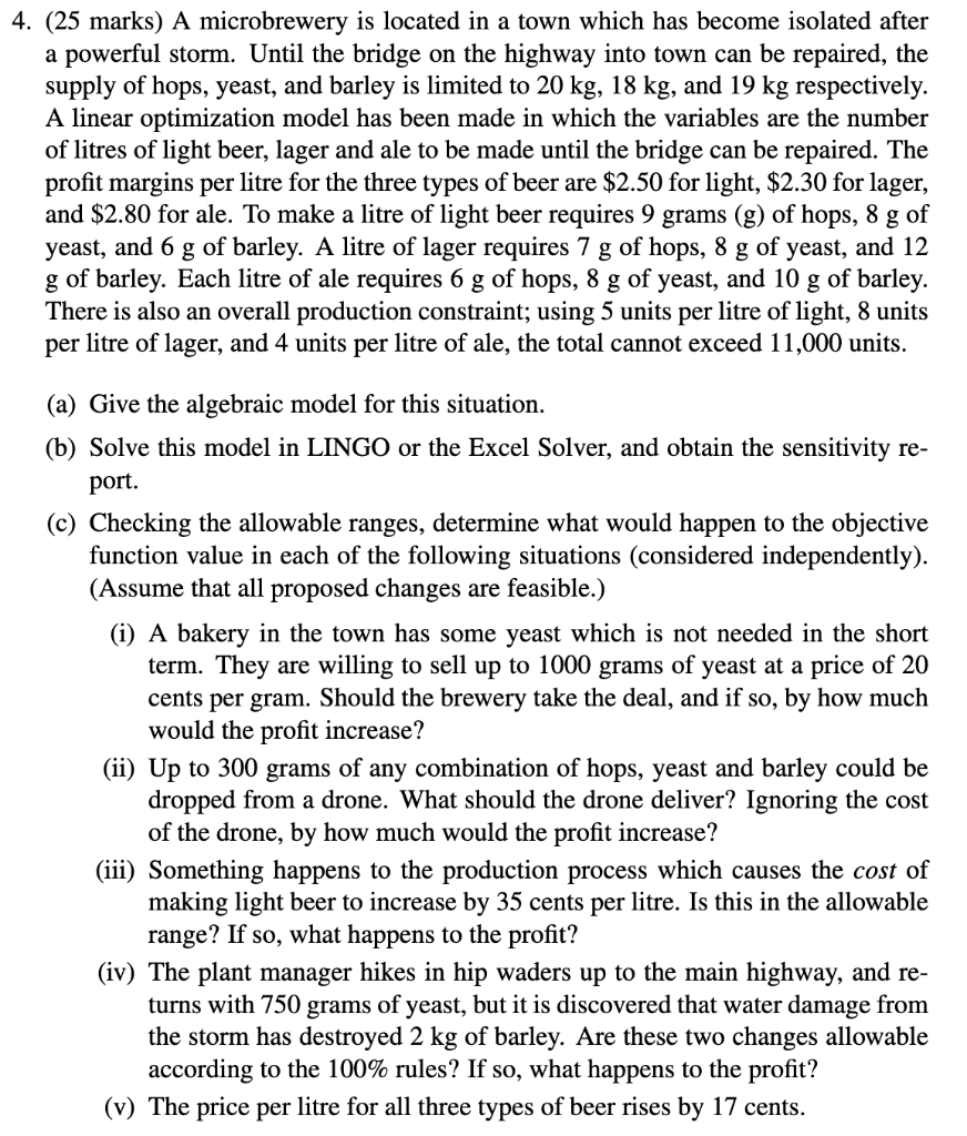please separate different parts and answer in a