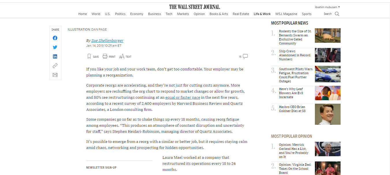 According to the article " How to Navigate Yet