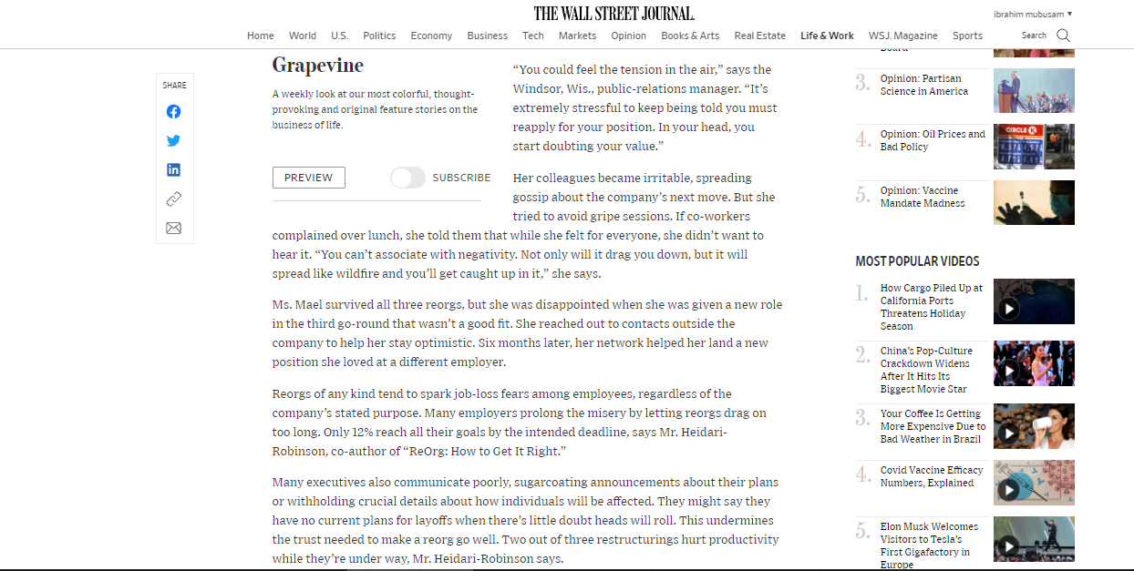 According to the article " How to Navigate Yet