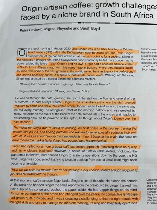 do a case analysis on the history, development