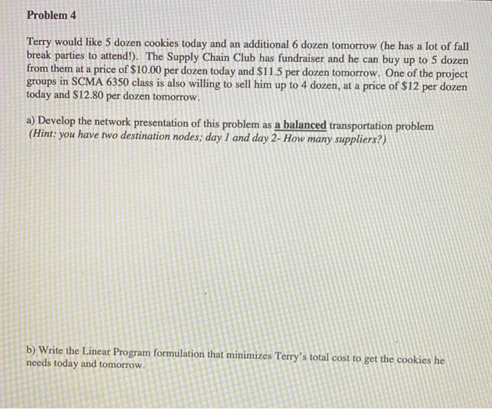 Note: please dont use excel solver. I need answer