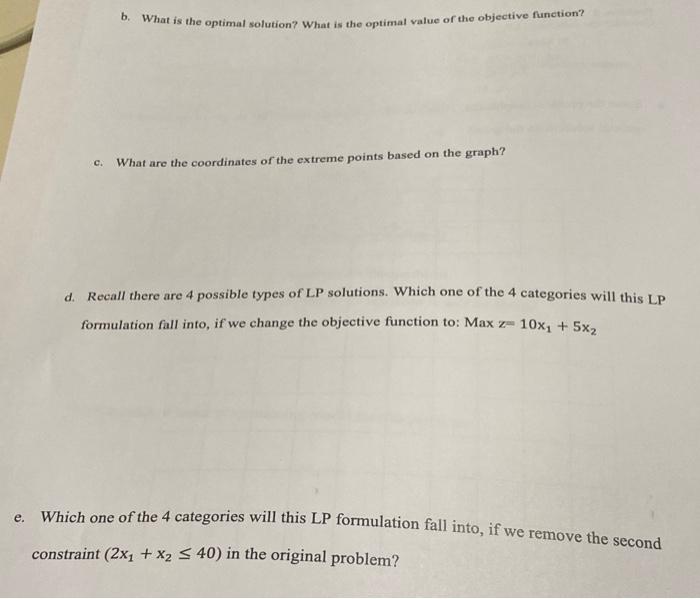 Name Problem 2 Consider the following LP: P: Max