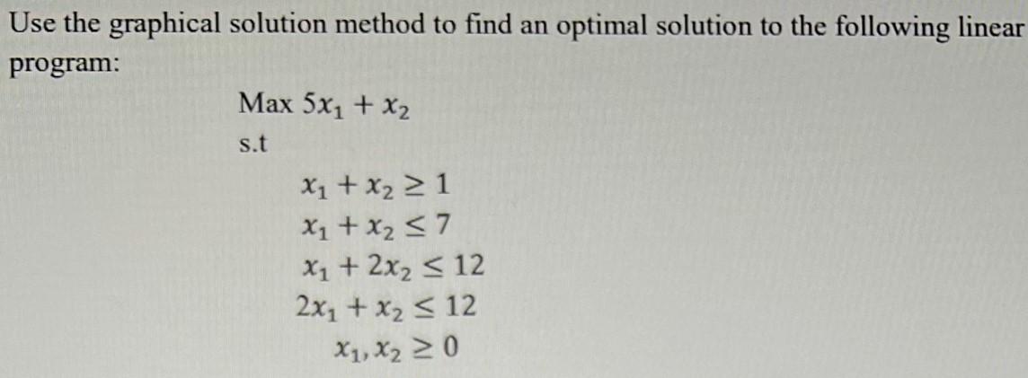 Use a graph to answer the questions: 1) Identify