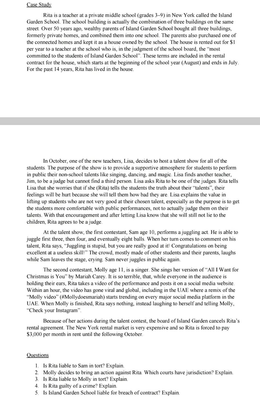 Business law question ( need a detailed answer)