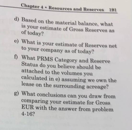 Please show all work for part f (only need