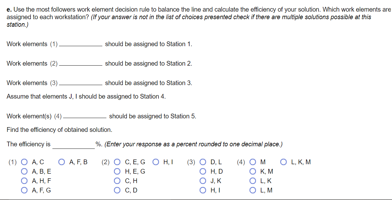 Part E only please 17. The trim line at PW is a