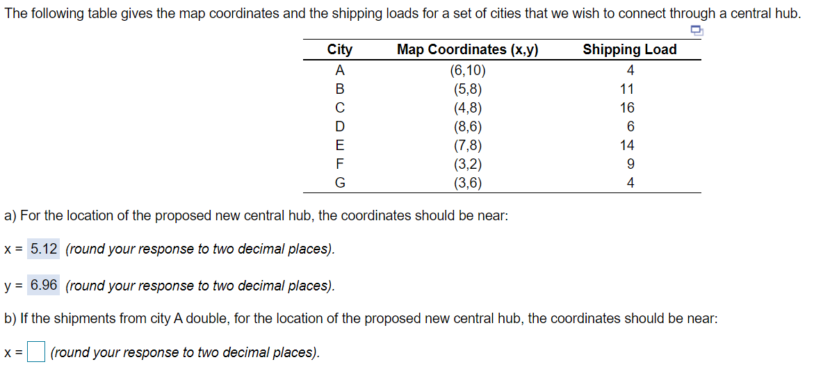 y = ___ (round your response to two decimal