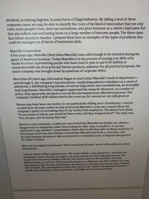 Please read following article and answer rhe