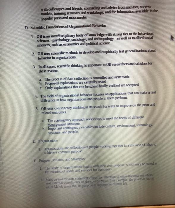 Read the notes below then Identify the challenges