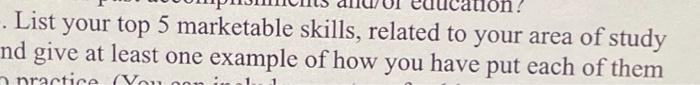 2. Why did you choose this area/program of study?