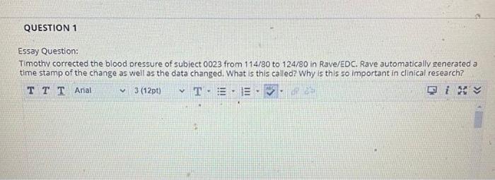 this is for clinical trial management class.