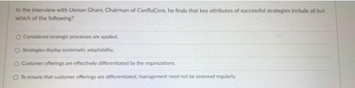 Answer 2 Questions Below In the interview with