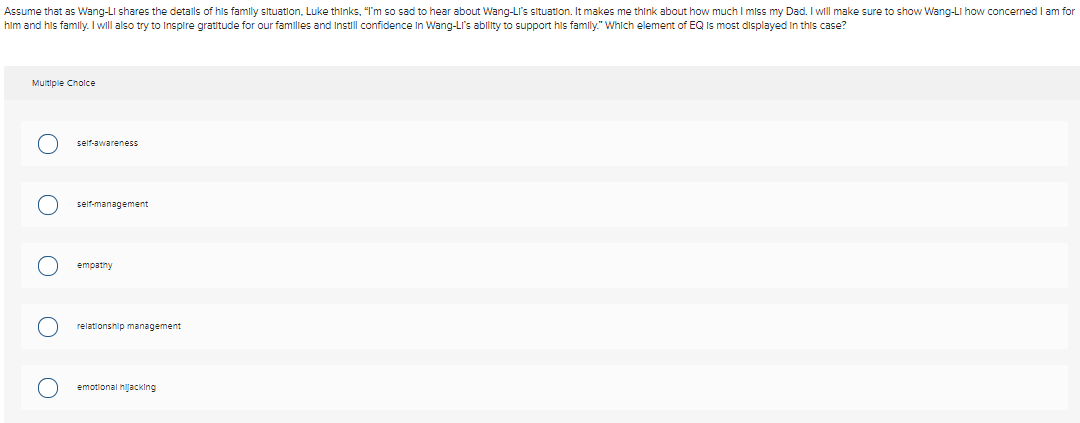 need answers Assume that as Wang-LI shares the