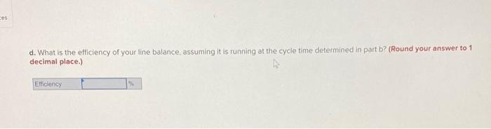 An assembly line is to operate eight hours per