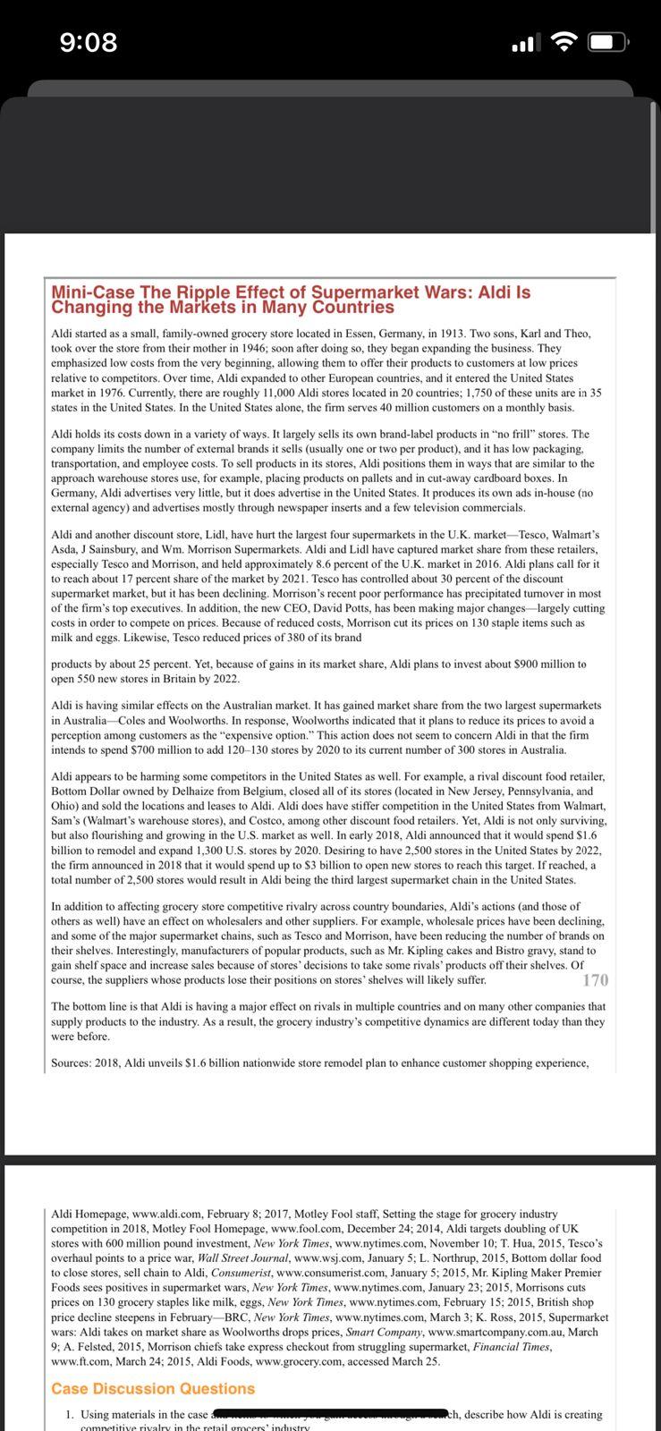 Please clearly answer the case questions and