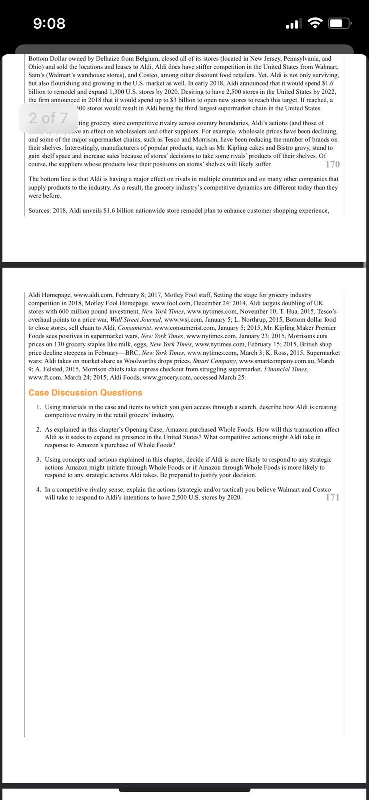 Please clearly answer the case questions and