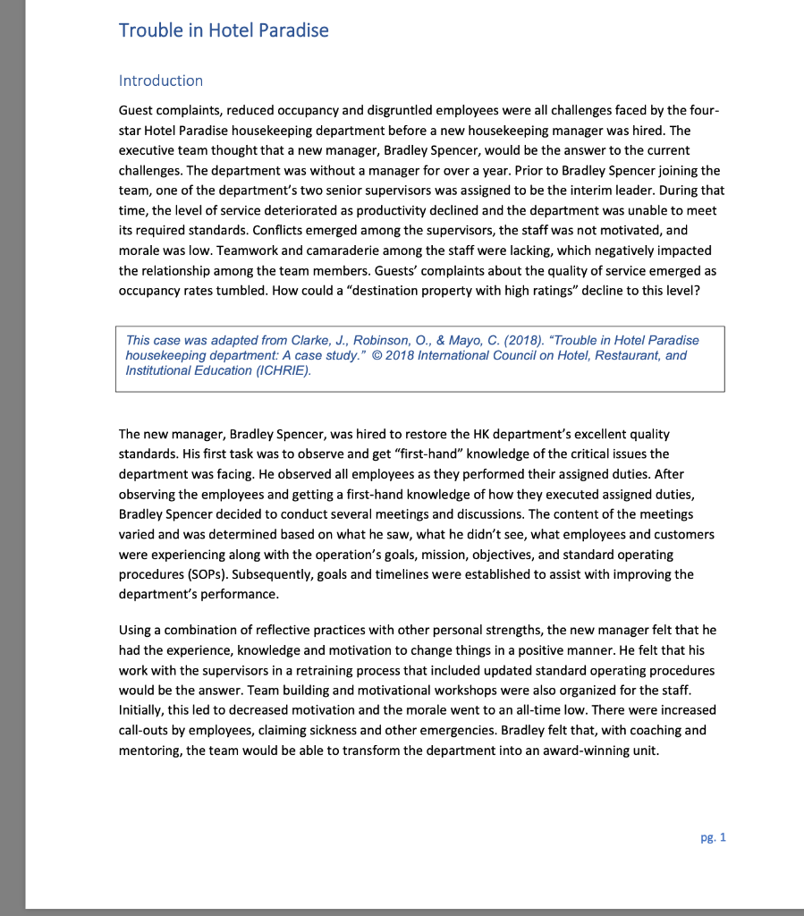 Perception, Perception, Attitudes and Behaviours