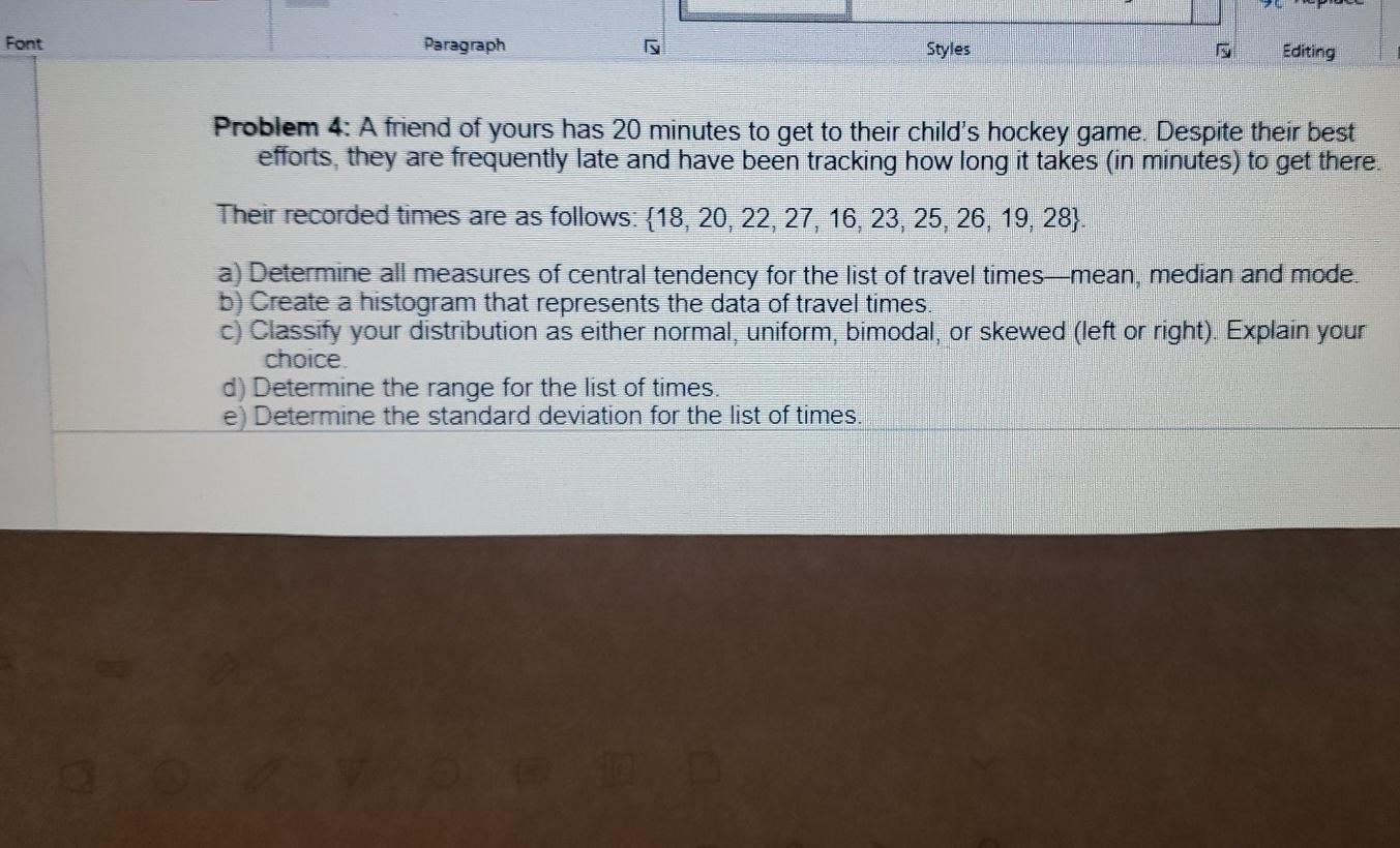 Font Paragraph Styles Editing Problem 4: A friend