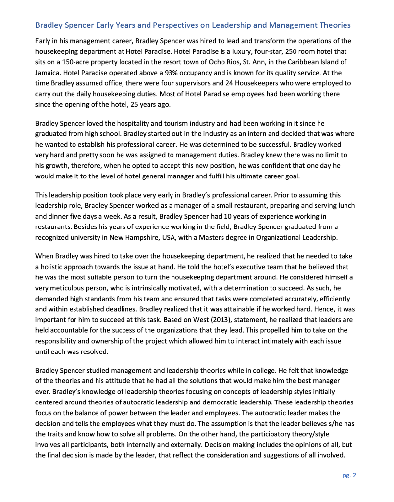 Perception, Perception, Attitudes and Behaviours