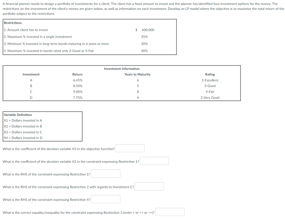 Please answer all parts to the one question A