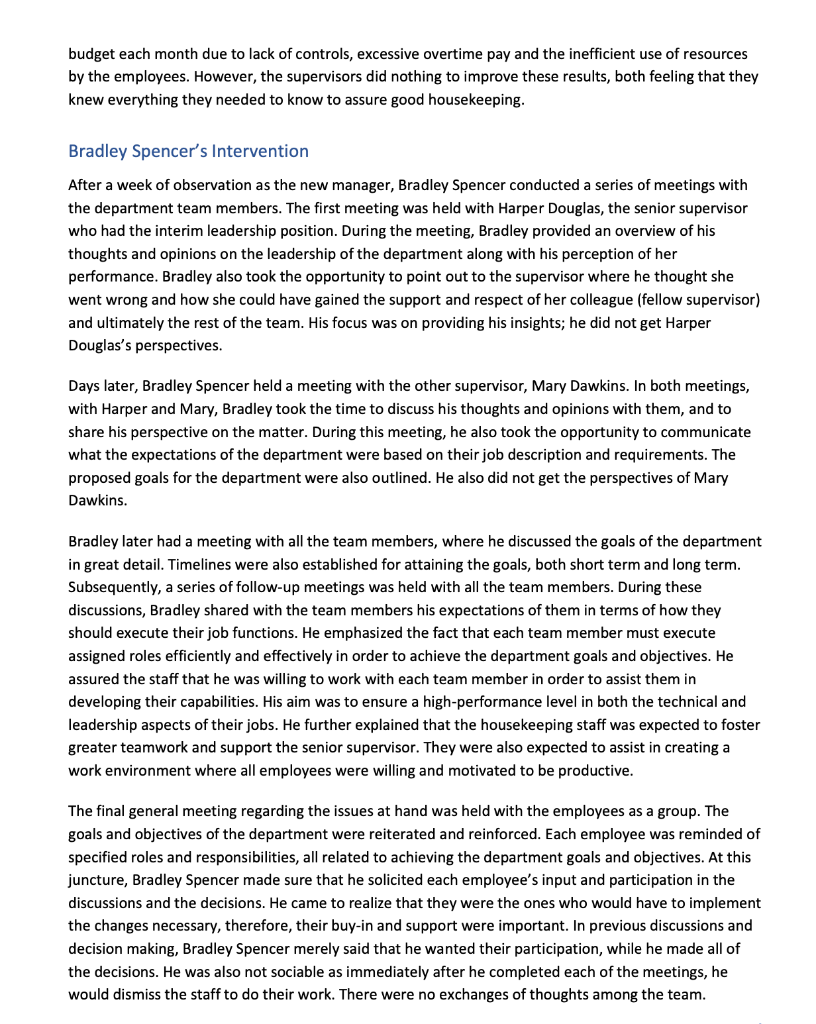 Perception, Perception, Attitudes and Behaviours