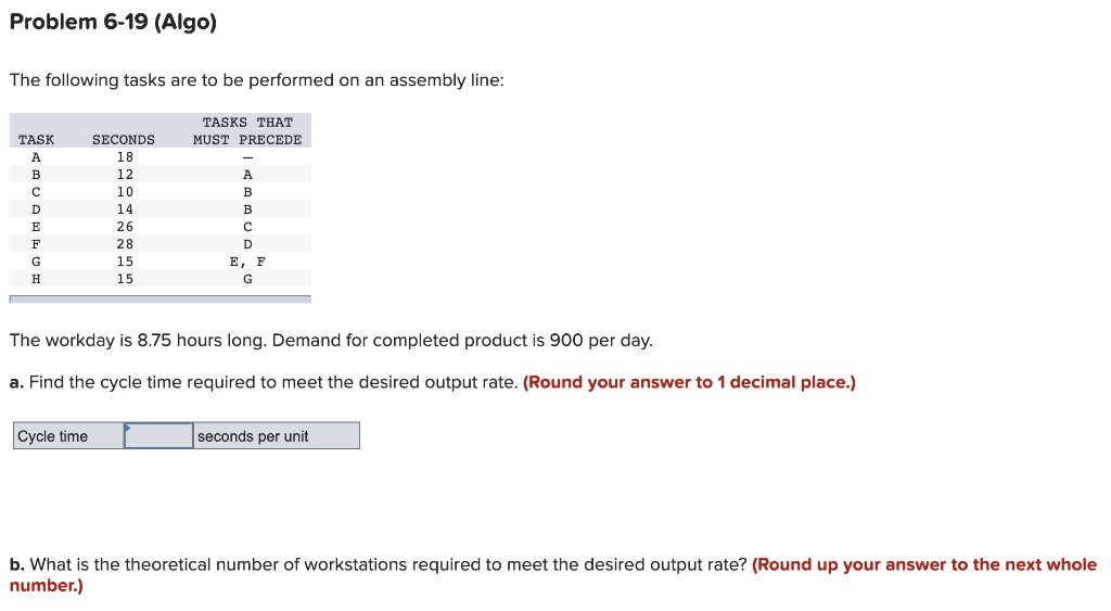b. What is the theoretical number of workstations