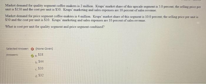 In need of the steps to get to the answer $18!