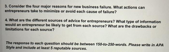 please answer questions three and four and type