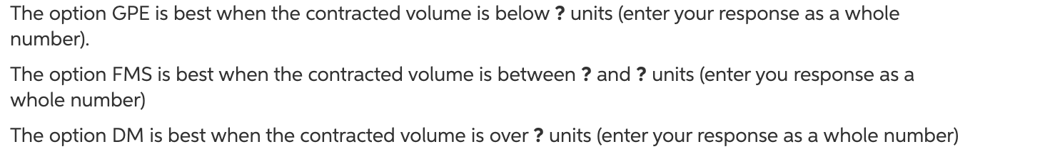 Borges Machine Shop, Inc., has a 1-year contract