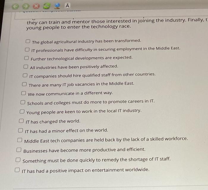 Read the following newspaper article and identify