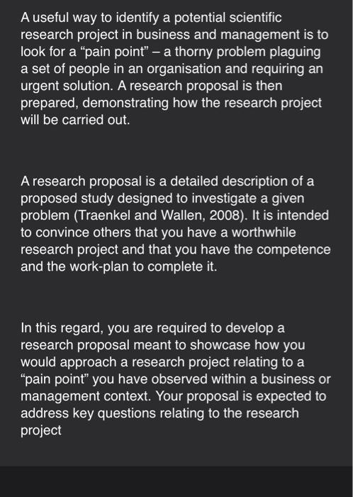 3000+ words A useful way to identify a potential