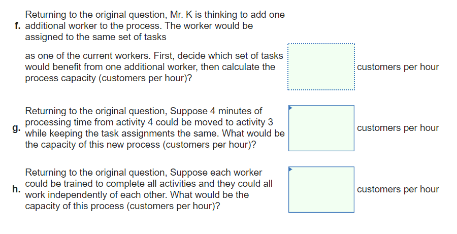 Answer letters f, g, and h. Please thoroughly