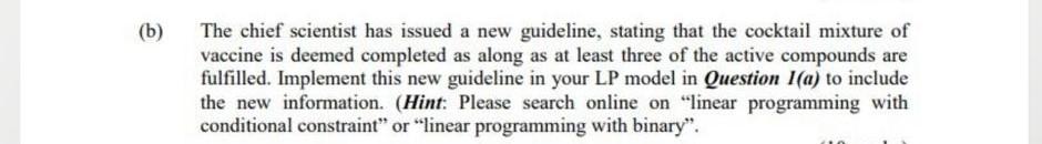 As part of the nation's vaccination programme for