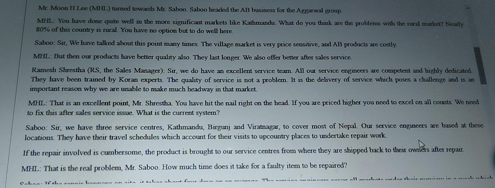 AB Electronics and Aggarwal Group The atmosphere