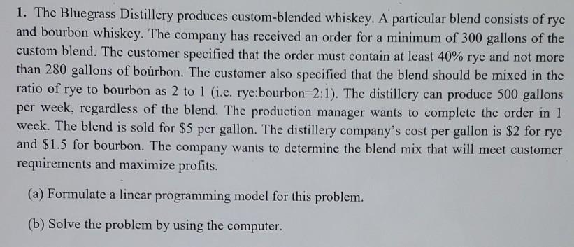 Please show the steps. thanks! 1. The Bluegrass