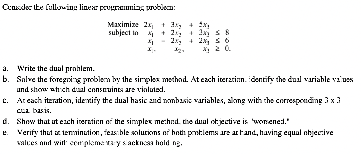 Please answer all the part Consider the following