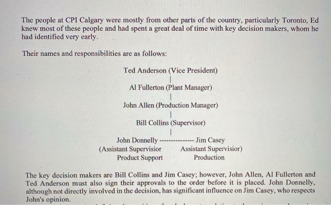 PowerBase Selling: CPI Case Study Computer