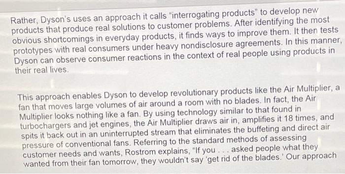 Case Study: Dyson Solving Customer Problems in