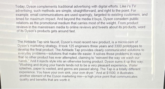Case Study: Dyson Solving Customer Problems in