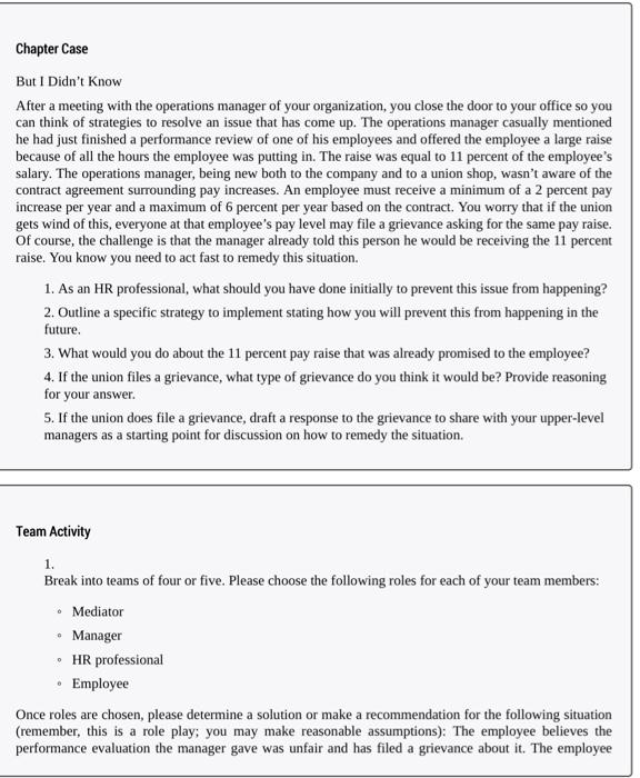 Chapter Case But I Didn't Know After a meeting