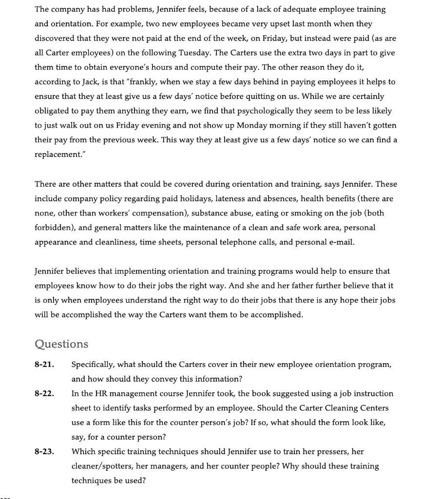 if you could please answer the three with