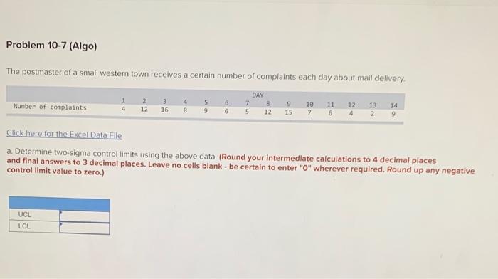 The postmaster of a small western town receives a