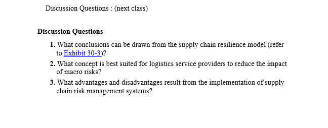 Please read and take notes and ask questions if