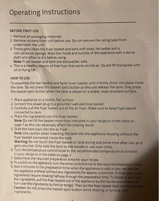 write a memo to evaluate this instruction