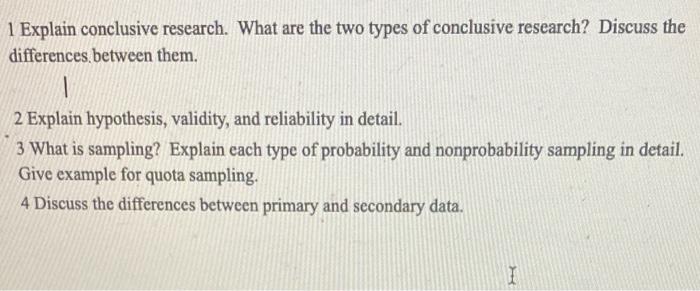 please answer all 4 questions. thanks 1 Explain