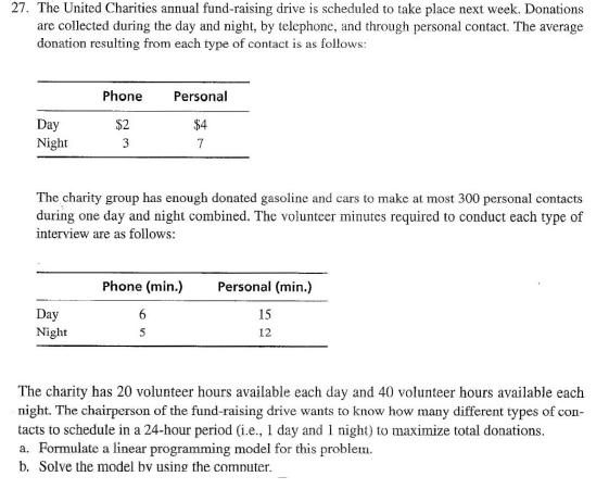 I need a help solving this problem by EXCEL