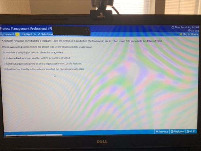 Time Remaining 227:16 56 of 130 A Flag for Review