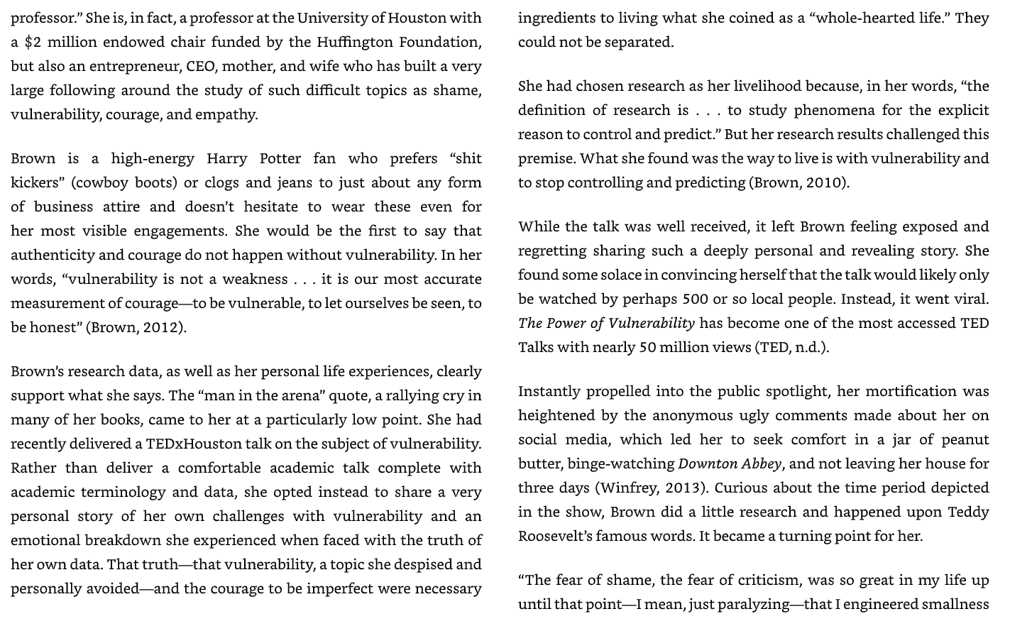 Case 9.3 The Arena of Authenticity Note: This